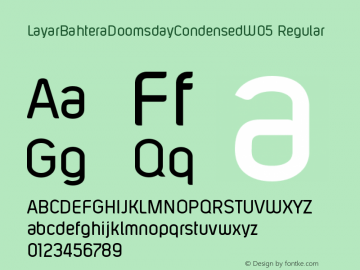 LayarBahteraDoomsdayCondensedW05 Version 0.00图片样张