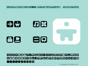 Mastertext W05 Symbols One Version 2.00 Font Sample