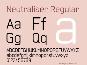 Neutraliser W05 Regular Version 4.00图片样张