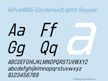 Refuel W05 Condensed Light It Version 1.00图片样张