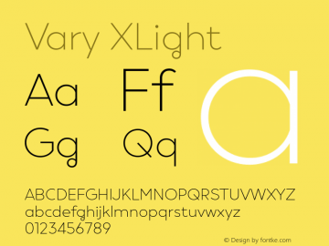 Vary XLight Version 1.00图片样张