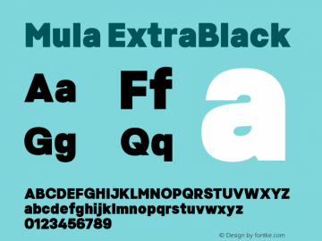 Mula-ExtraBlack Version 1.000图片样张
