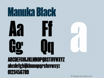 Manuka Black Version 1.005 | web-OT图片样张