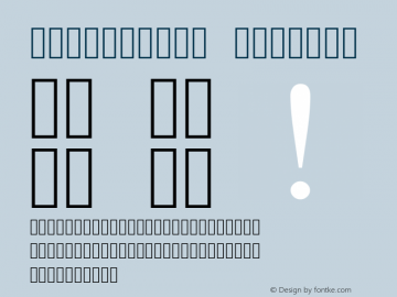 OpenSymbol Regular Version 102.3图片样张