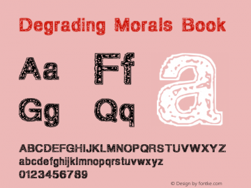 Degrading Morals Book Version 1.00图片样张