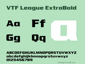 VTF League ExtraBold Version 3.007 | wf-rip DC20190820图片样张