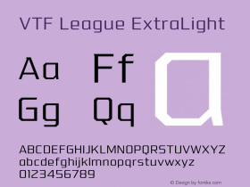 VTF League ExtraLight Version 3.007 | wf-rip DC20190820图片样张