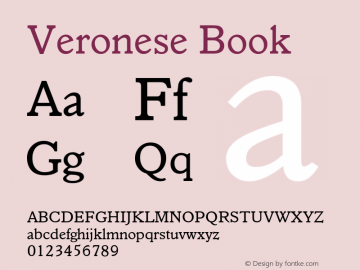 Veronese-Book Version 1.000图片样张