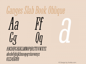 Ganges Slab Book Oblique 1.000图片样张