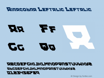 Airacobra Leftalic Leftalic 001.000图片样张