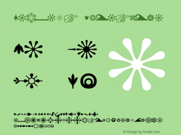 Walbaum Ornaments Version 1.01图片样张