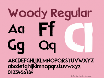 Woody W05 Regular Version 4.00图片样张