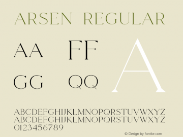 Arsen Version 001.000图片样张