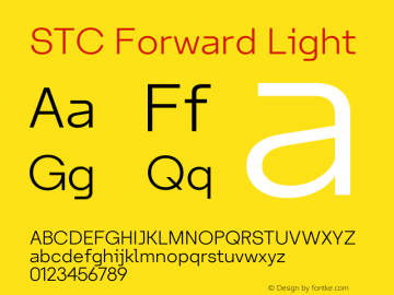 STC Forward Light Version 1.000图片样张