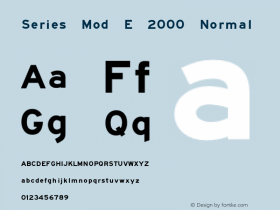 Series Mod E 2000 Normal Version 001.000图片样张