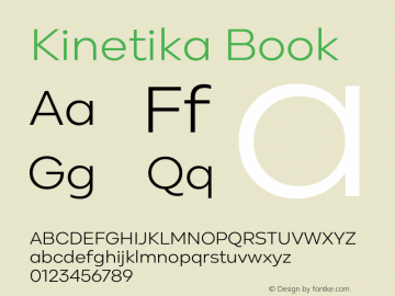 Kinetika Book Version 1.001 | wf-rip DC20200710图片样张