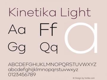 Kinetika Light Version 1.001 | wf-rip DC20200710图片样张