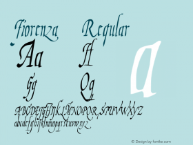 Fiorenza 001.000 Font Sample