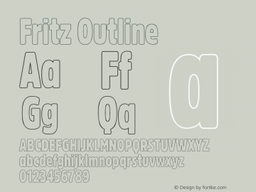 Fritz Outline Version 1.000图片样张