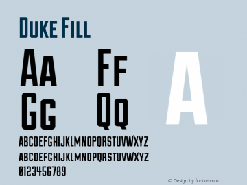 Duke Fill Fill Version 1.100图片样张