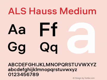 ALS Hauss Medium Version 1.000图片样张