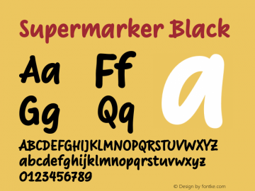 Supermarker-Black Version 1.000图片样张