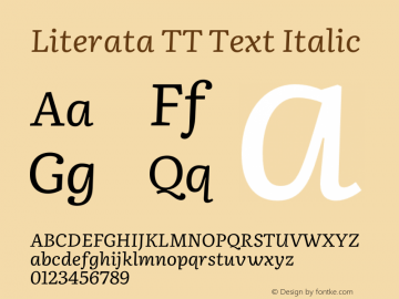 Literata TT Text Italic Version 3.002图片样张