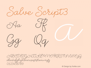 Salve-Script3 Version 1.000图片样张