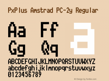 PxPlus Amstrad PC-2y v2.2-2020-11图片样张