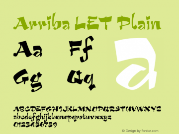 Arriba LET Plain 1.0图片样张