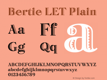 Bertie LET Plain 1.0图片样张