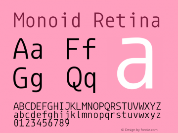 Monoid Retina Version 0.62图片样张