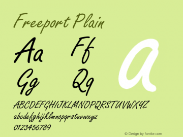 Freeport Plain 001.003图片样张