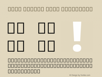 Noto Looped Thai Extrabold Version 1.00图片样张