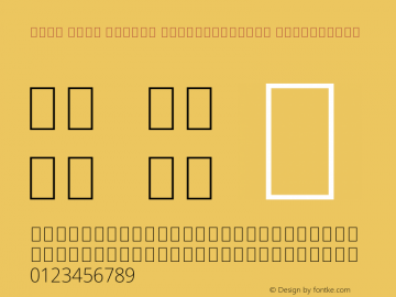 Noto Sans Arabic SemiCondensed ExtraLight Version 2.008图片样张