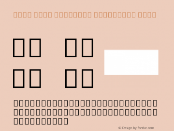 Noto Sans Armenian Condensed Bold Version 2.005图片样张