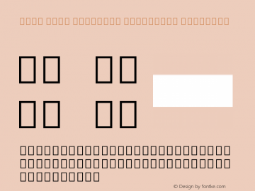 Noto Sans Ethiopic Condensed SemiBold Version 2.000 Font Sample