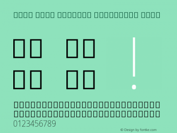 Noto Sans Kannada Condensed Thin Version 2.001图片样张