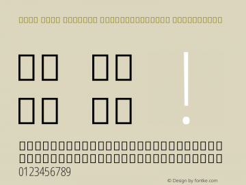 Noto Sans Kannada ExtraCondensed ExtraLight Version 2.001图片样张