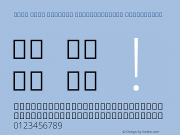 Noto Sans Kannada SemiCondensed ExtraLight Version 2.001图片样张