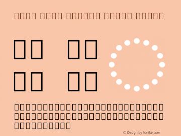 Noto Sans Meetei Mayek Light Version 2.001图片样张