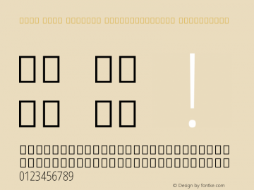 Noto Sans Sinhala ExtraCondensed ExtraLight Version 2.001图片样张