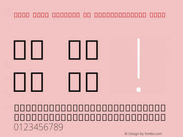 Noto Sans Sinhala UI SemiCondensed Thin Version 2.001图片样张