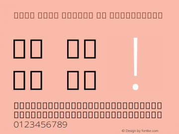 Noto Sans Telugu UI ExtraLight Version 2.001图片样张