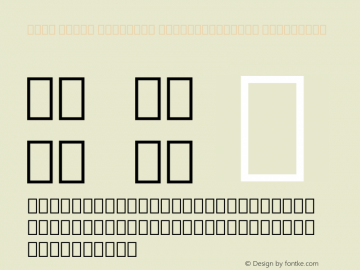 Noto Serif Armenian ExtraCondensed ExtraBold Version 2.005图片样张