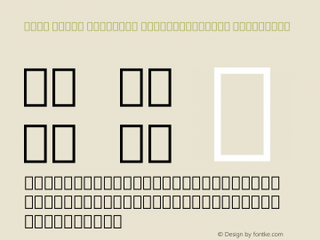 Noto Serif Armenian ExtraCondensed ExtraBold Version 2.005图片样张