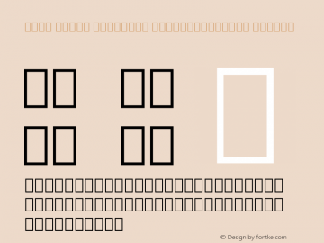 Noto Serif Armenian ExtraCondensed Medium Version 2.005图片样张