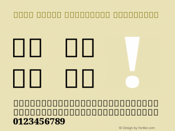 Noto Serif Malayalam ExtraBold Version 2.001图片样张