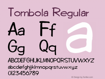 Tombola Regular Brendel            :05.07.1995图片样张
