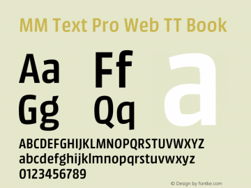 MM Text Pro Web TT 1.064图片样张